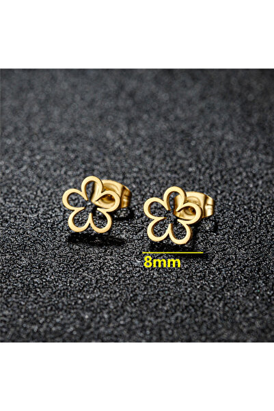 Choice GED424G Bohemia Cute Flower Earrings for Women 2026 Trending Golden Co...
