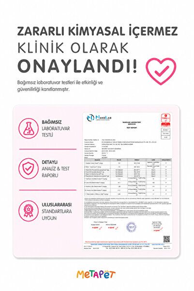 Metapet Tüy Sağlığı Için Köpek Şampuanı, Hassas Ciltli Yavrulara Uygun - Doğal - Organik - 250 ml