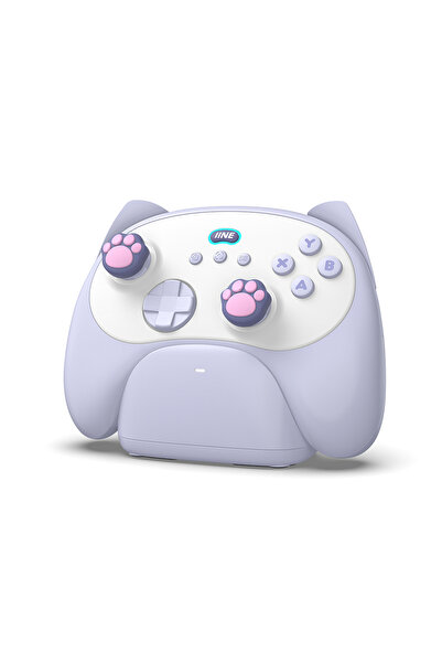 Choice1 Blue IINE PC/iOS/Android/Phone/Switch Meow Cat Controller with Chargi...