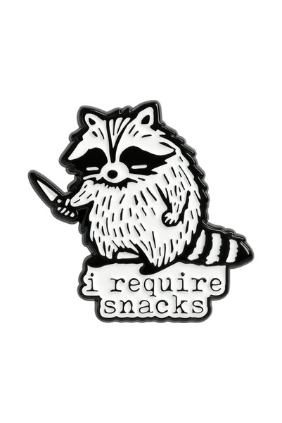 Choice7 QHXZ5402 Cute Raccoon Knight Frog Enamel Pins Bachelor's Hat Cat Kerm...