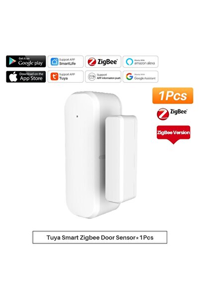Choice Zigbee Version Tuya Smart Door Sensor Zigbee Door Window Open Closed D...