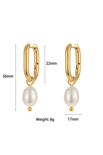 Choice Freshwater Pearl E.B.belle Waterproof Tarnish Free Jewelry Stainless S...