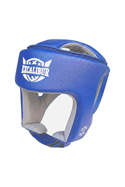 Excalibur Boks Kickboks Müsabaka Kaskı Mavi M