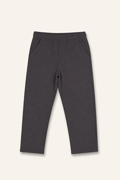 Zeyland Unisex Çocuk Örme Pantolon - Koyu Gri