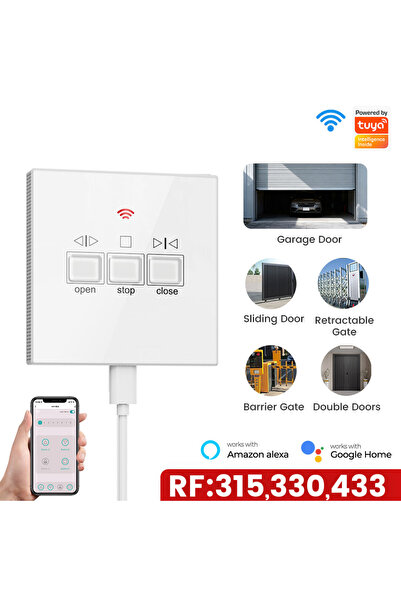 Choice WiFi Door Switch SMATRUL Smart WiFi Garage Door Opener Tuya App USB Ty...