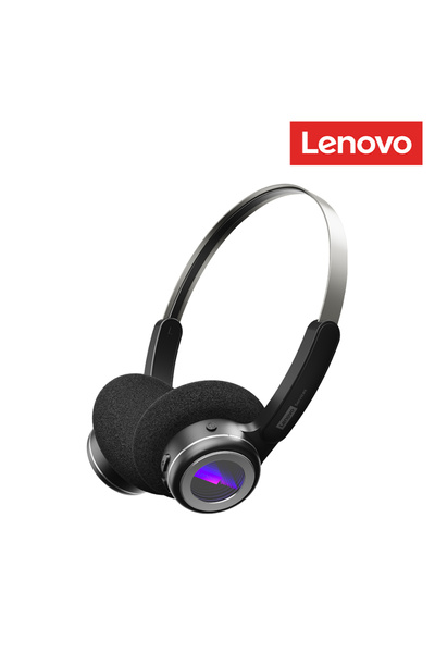Choice1 Lenovo LS113 Black Lenovo LS113 On-Ear Bluetooth 6.0 Headphones 30H B...