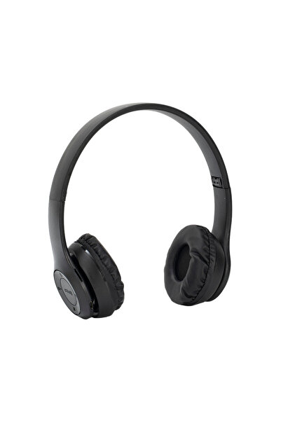 Choice Black Wireless Bluetooth Headphones With Mic Noise Cancelling Headsets...
