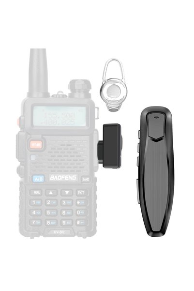 BAOFENG سماعة رأس لاسلكية BT-E1 مع شاحن لجهاز Quansheng UV K5 (8) K6 UV 5