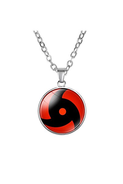 Choice 1 Anime Sharingan Eye Necklaces Uchiha Kakashi Mangekyou Pendant Neckl...