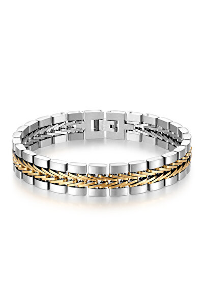 Choice B0291 Loe | Men Stainless Steel Punk Bracelet Fashion Boy Watchband Go...