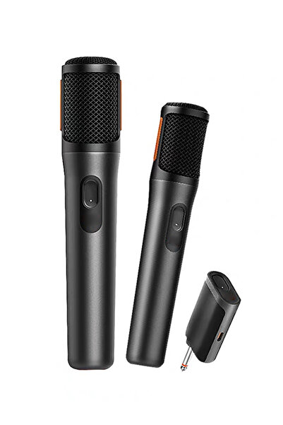 Choice BLACK TAVOSOP Professional 2 Channel For PartyBox DJ UHF digital Wirel...