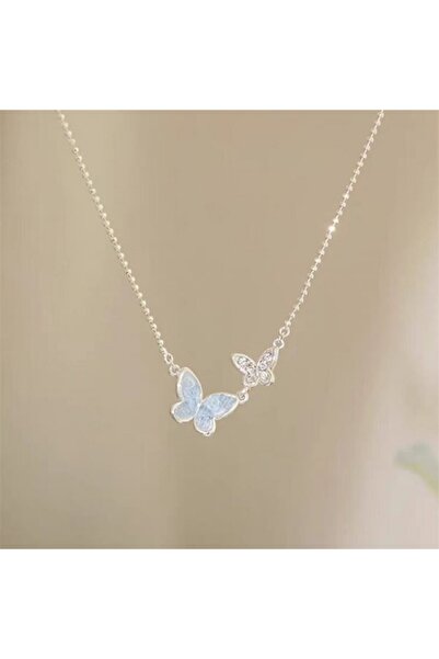 Choice NC24Y0820-2 Light Luxury Shiny Zircon Butterfly Bracelet For Women Blu...
