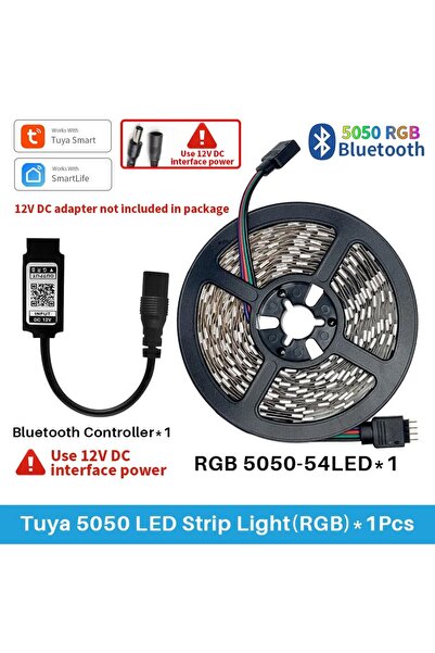 Choice 12V-5050-5M Bluetooth Version Tuya Smart Life LED Light Strip Bluetoot...
