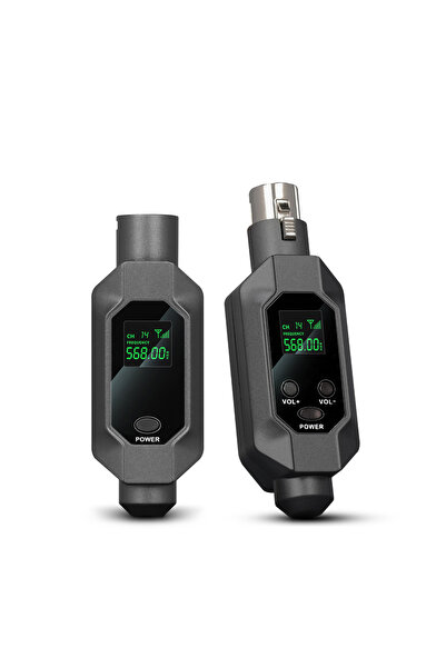 Choice1 1mic KDES N2 Wireless Microphone Converter XLR Transmitter and Receiv...