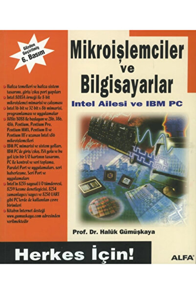 Alfa Yayınları Mikroişlemciler ve Bilgisayarlar + Sanat Kitabı