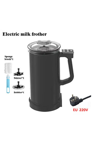 Choice5 220V EU-Black MF06 110V/220V Milk Frother 4-in-1 Home Coffee Latte Ma...