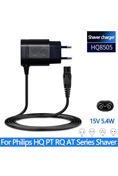 Choice1 شاحن ماكينة إزالة الشعر الأوروبية لـ Philips BRL180/00 BRE640/00 BRE6...