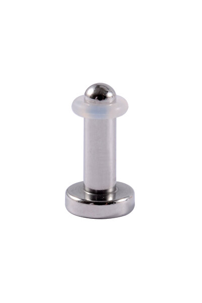 choice2 Silver 1PC 3.5MM 1/19pcs 316L Surgical Steel Mirror Face Ear Plugs Ea...