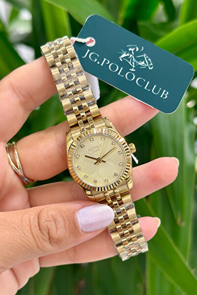JG. Polo Club Orijinal Çelik Kasa Çelik Kordon Su Geçirmez 2 Yıl Garantili Ka...