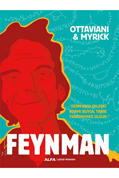 Alfa Yayınları Jim Ottaviani Feynman Çizgi Roman Kitabı Türkçe Ciltsiz