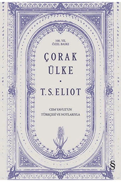 Everest Yayınları Çorak Ülke (Ciltli-100.Yıl Özel Baskı)  T. S. Eliot