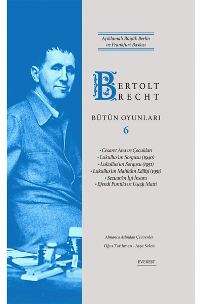 Everest Yayınları Bertolt Brecht - Bütün Oyunları 6 (Ciltli)
