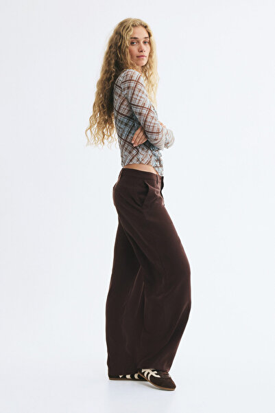 H&M Barrel Paçalı Şık Pantolon