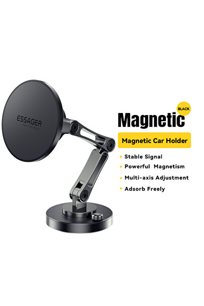essager Regular style Magnetic Wireless Charger Car Phone Holder 15W Fast Cha...