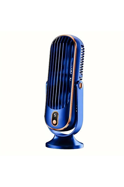 Choice Blue Desktop Portable Small Fan With High Wind Power, Usb Rechargeable...
