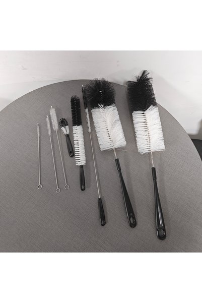 choice2 black 8pcs Straw Brush,Tea Stain Removal Brush,No Dead Corner, Multip...