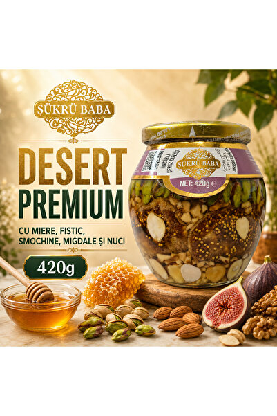Şükrü Baba Desert Premium Șükrü Baba cu Miere, Fistic, Smochine, Migdale și N...