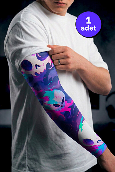 Ghost Oyuncu Sporcu Kolluk Gamer Sleeve 1 Adet