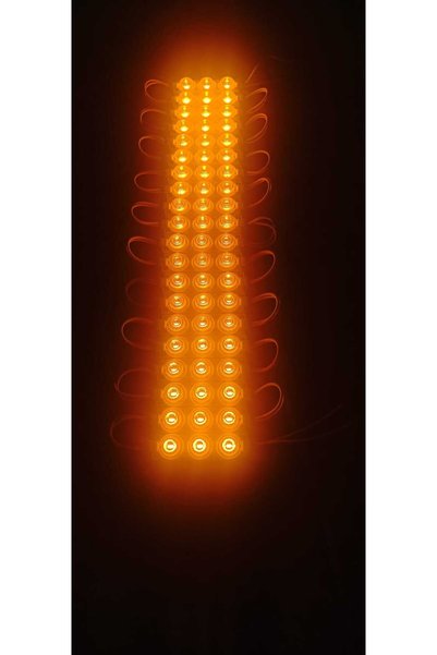 Ermelektronik 12v 3w 3'lü 3030 Reklamcımodül Turuncu (10adet)