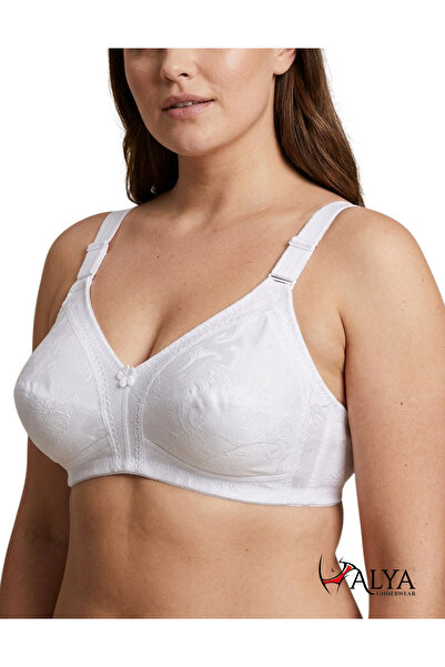 ALYA UNDERWEAR Recovery C Cup Plus Size Bra Cup Seamless Unlined and Unwired ...