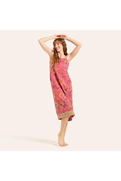 Zsa Zsa Zsu Gaya Pink Poplin Dress