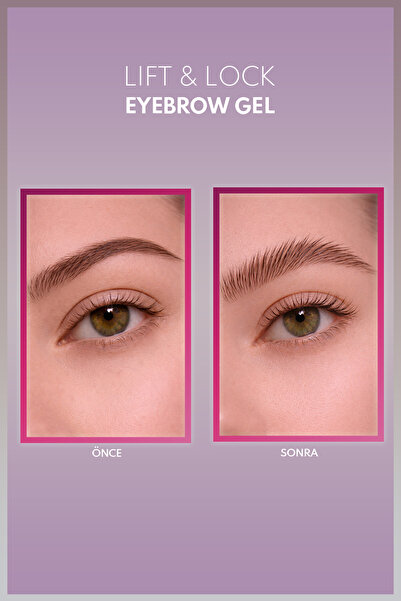 NOTE Lift & Lock Eyebrow Gel Şeffaf Kaş Sabitleyici Jel Wax