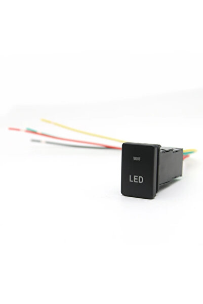 Choice5 LED Car Orange LED Light Fog Lamp Radar Folding Mirror Music Switch B...