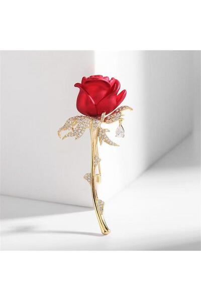 Choice1 R Autumn/Winter Luxurious Atmospheric Coat Accessories Chest Flowers ...