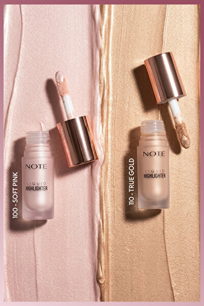 NOTE Liquid Highlighter Nemlendirici Etkili Likit Aydınlatıcı - 110 True Gold