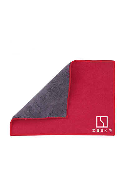 choice2 Red 2-in-1 Microfiber Towel Car Cleaning Tools Rag Cloth For ZEEKR 00...