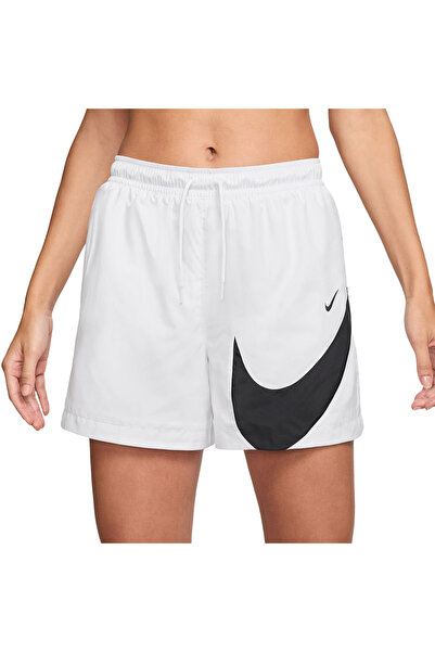 Nike W NSW CLS WVN MR 5 " ΣΟΡΤΣ ΜΕ ΛΟΓΟΤΥΠΟ HM8979-100 Λευκό