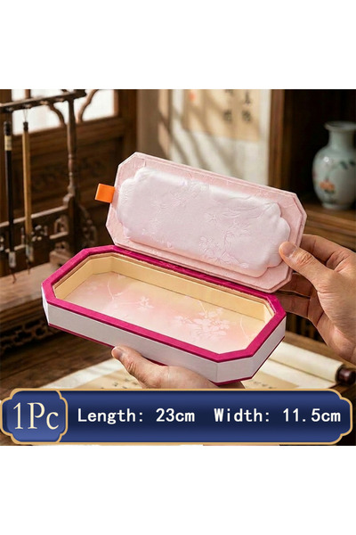Choice6 M2 Creative Jewelry Display Tray w/ Lid. Jade & Ring Storage. Dustpro...