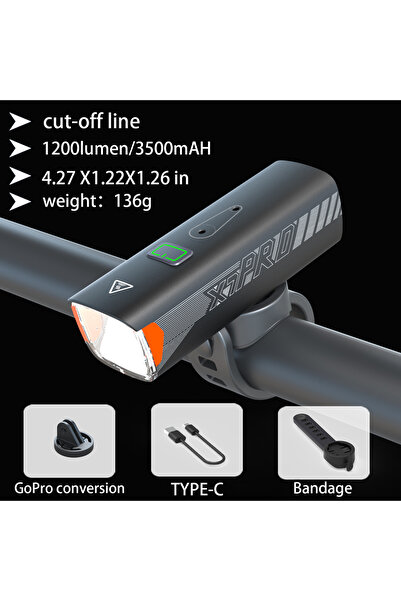 Choice 1000-1500 Lumen X7pro-1200 KING KONG X7pro LED Bicycle Light Cut-off L...