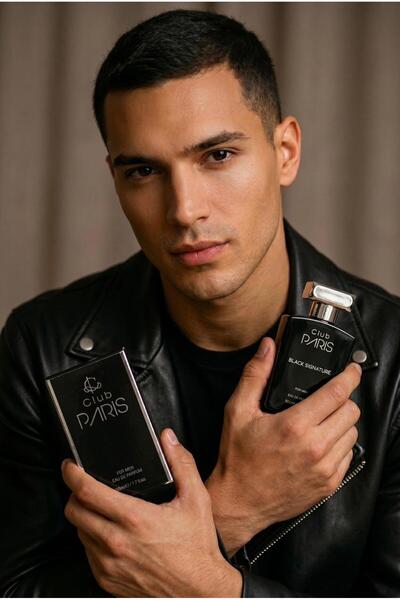 Club Paris Black Signature - Erkek Parfüm 50 ml Edp