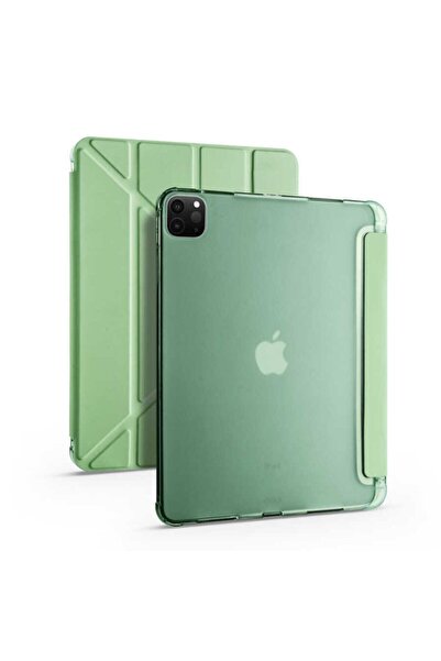 Fuchsia Ipad Pro 12.9 '' 2020 Hafif Katlanır Akıllı Kılıf Uyku Modu Özellikli...