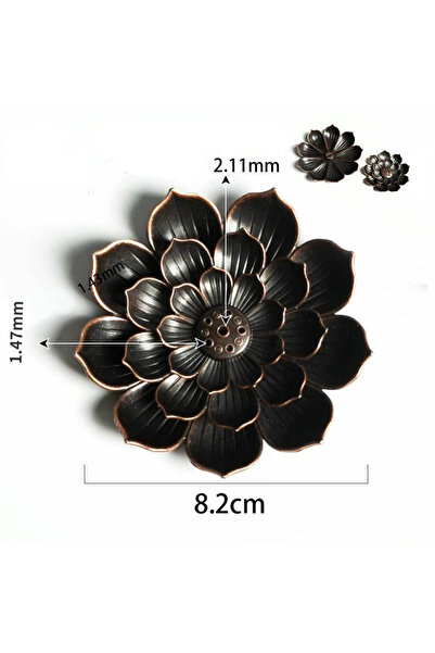 Choice A Big 2 in 1 Alloy Incense Burner Metal Sandalwood Incense Sticks Hold...