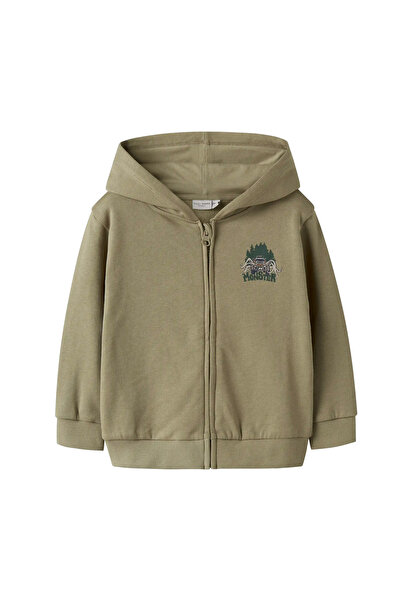 Name it NMMVOLTINUS NREG SWEAT CARD WH BRU 13249494-4877128 Χακί