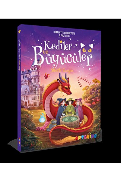 Artenino KEDİLER VE BÜYÜCÜLER 4' LÜ KİTAP SETİ