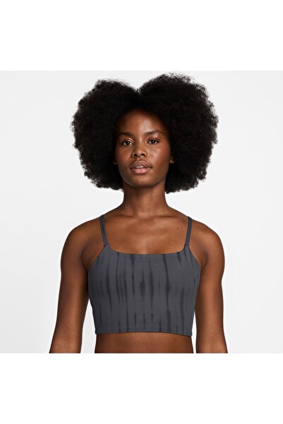 Nike W NK1 LL AOP BRA F FZ6749-068 Γκρι