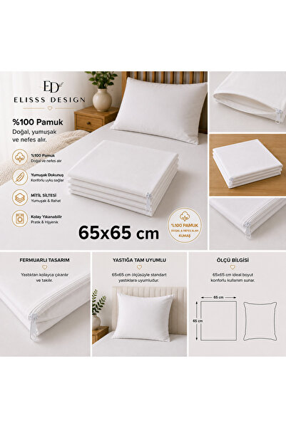 Elisss Design Minder Mitili, Mattress 65X65 cm 100% Cotton